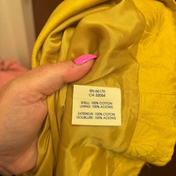 Edme & Esyllte Anthropologie Jacquard Floral Tulip Skirt - Picture 11 of 12